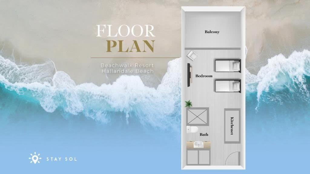 Balcony - Pool - Near Beach - Gym Hallandale Beach Kültér fotó